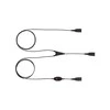 „Jabra Supervisor“ kabelis: QD–2x QD (įskaitant nutildymo jungiklį)
