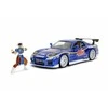 Kolekcinis modelis Jada Toys: Street Fighter 1993 Mazda RX-7 1:24