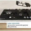 Kaitlentė Bosch Serie 6 PCQ7A5I90 hob Nerūdijantis plienas Built-in 75 cm Gas 5 zone(s)