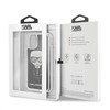 Juodas dėklas Karl Lagerfeld Iconic Glitter iPhone 11 Pro telefonui