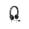 Kensington Classic Laidinės ausinės, USB-A, Juoda