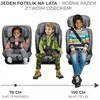 KINDERKRAFT automobilinė kėdutė ONETO3 i-Size, 76-150 cm, su ISOFIX sistema, cherry pearl, KCONE300RED0000