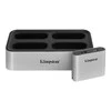 KINGSTON USB3.2 GEN1 WORKFLOW DVIEJŲ DARBŲ SDHC/SDXC UHS-II KORTELĖS SKAITYTUVAS