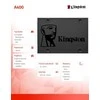 KINGSTON SSD SATA 2.5" 480GB TLC, SA400S37/480G 