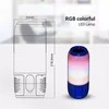 V-tac 6W Bluetooth kolonėlė su LED šviesomis, mėlyna, USB ir TF vieta, DC:5V