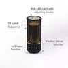 V-tac 2x3W Nešiojamas LED bluetooth garsiakalbis, 1200mah, 88.3x88.3x204mm