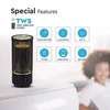 V-tac 2x3W Nešiojamas LED bluetooth garsiakalbis, 1200mah, 88.3x88.3x204mm