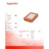 Kietasis diskas Išorinis diskas LaCie Rugged Mini 2.5'' 1TB USB3, Atsparus sukrėtimams