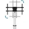 Laikiklis LOGILINK BP0163 TV Monitorius vežimėlis 37-86 colių aukštis reguliuojamas 50 kg max