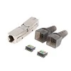 LANBERG 2x RJ-45 FTP cat 6A kištukas 8P8C adapteris be įrankių