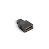 LANBERG AD-0015-BK adapteris HDMI-A F ->mikro HDMI-D M