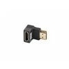 ADAPTER HDMI(M)->HDMI(F) 8K KAMPINIS DÓŁ ALUMINIUM Sidabrinis LANBERG