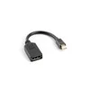 LANBERG AD-0003-BK adapteris mini Displayport M -> Displayport F