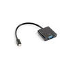 LANBERG AD-0006-BK adapteris mini Displayport M ->VGA F laidas