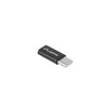 LANBERG AD-UC-UM-02 adapteris USB TYPE-C M -MICRO-B F 2.0 Juodas