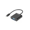 LANBERG AD-UC-VG-01 adapter USB TYPE-C M -VGA F 15cm Juodas
