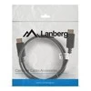 LANBERG CA-DPDP-10CC-0010-BK cable Ekranas Port M/M 1m 4K juodas