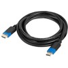 HDMI kabelis M/M V2.1 1M 8K 60HZ CCS JUODA LANBERG