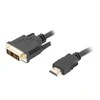 LANBERG CA-HDDV-10CC-0030-BK kabelis HDMI -> DVI-D 18+1 M/M viena jungtis. juodas 3m