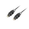 LANBERG CA-TOSL-10CC-0010-BK TosLink M/M optinis kabelis 1M Juodas