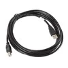 LANBERG CA-USBA-10CC-0018-BK cable USB 2.0 AM-BM 1.8m juodas