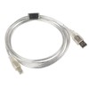 LANBERG CA-USBA-12CC-0030-TR kabelis USB 2.0 AM-BM su fermatomu 3m
