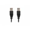 LANBERG cable USB-A M/M 2.0 1.0m juodas