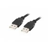 LANBERG cable USB-A M/M 2.0 1.0m juodas