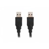 LANBERG cable USB-A M/M 3.0 0.5m juodas