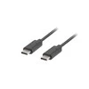 Lanberg kabelis USB-C M/M 2.0 0.5m Juodas