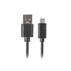 LANBERG CA-USBO-20CU-0030-BK laidas USB-C M A M 2.0 QC 3.0 3m Juodas