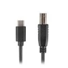 LANBERG kabelis USB-C M ->USB-B M 2,0 1,8 m