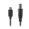 LANBERG laidai USB-C M ->USB-B M 2.0 3 m