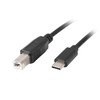 LANBERG laidai USB-C M ->USB-B M 2.0 3 m