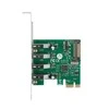 LANBERG išplėtimo plokštė PCI Express > 4 x USB 3.1 GEN1 + žemo profilio laikiklis