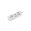 LANBERG PS0-03E-0150-W 1.5M Baltas 3X 230V Lanter EXTENSION PL. CABLE FROM FULL COPPER