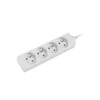 LANBERG PS0-04E-0150-W 1.5M Baltas 4X 230V Lanter EXTENSION PL. CABLE FROM FULL COPPER