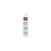LANBERG PS1-03E-0300-W 3M Baltas LANTERGE CURVE 3X 230V PL su grandinės pertraukikliu, pilnai varinis