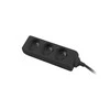 LANBERG PS0-03E-0300-BK 3M Juodas 3X 230V Lanter EXTENSION PL. CABLE FROM FULL COPPER