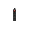 LANBERG PS1-03E-0300-BK 3M Juodas LANTERGE CURVE 3X 230V PL SU GRANDINĖS IŠJUNGIKLIU PILNAS VARINIS