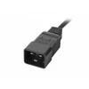 LANBERG maitinimo paskirstymo blokas PDU 19 1U 16A 8x IEC C13 lizdai 2m juodas C20