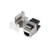 LANBERG KSF5-1000 Keystone Module RJ45->LSA 180deg FTP Cat.5e
