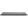 LANBERG PPU5-0024-B Lanberg Patch Panel 24 prievadas 0,5U, kat. 5e, juodas
