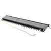 LANBERG PPS5-0024-B komutacinė panelė, 24 prievadų, 0.5U, 5e kat., ekranuota, juoda