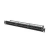 LANBERG PPU5-1048-B Patch Panel 48 port 1U cat. 5e juodas