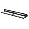 LANBERG PPKS-1024-B Keystone Patch Panel 19 colių 24 prievadas 1U juodas