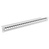 LANBERG PPKS-1024-S Keystone Patch Panel 19inch 24 port 1U pilka