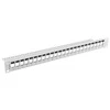 LANBERG PPKS-1024-S Keystone Patch Panel 19inch 24 port 1U pilka