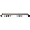 Lanberg Patch Panel tuščias 48 prievadas 1U 19" FTP Keystone juoda moduliams