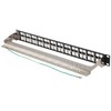 Lanberg Patch Panel tuščias 48 prievadas 1U 19" FTP Keystone juoda moduliams